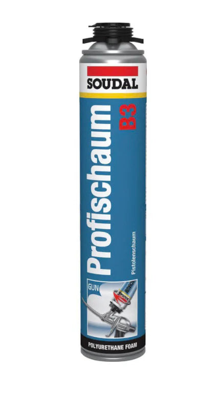 Soudal Pistolenschaum B3 Bauschaum 750 ml