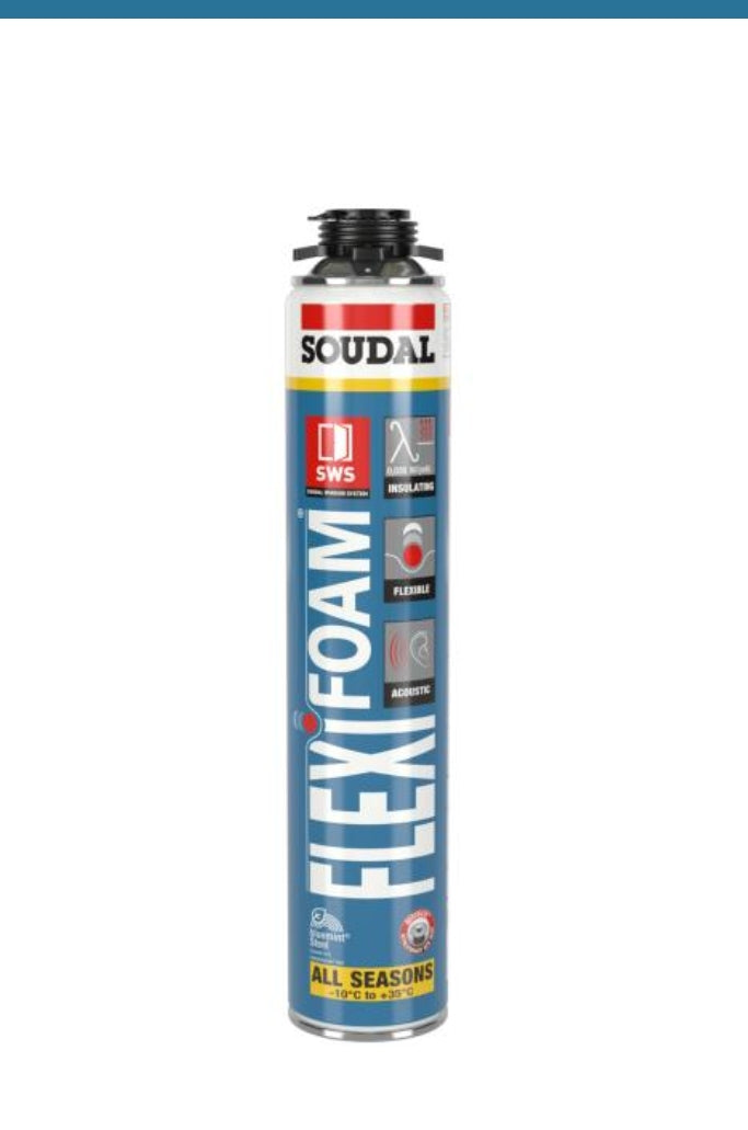 Soudal Flexi Foam Weichzellenschaum Schaum Pistolenschaum 750 ml